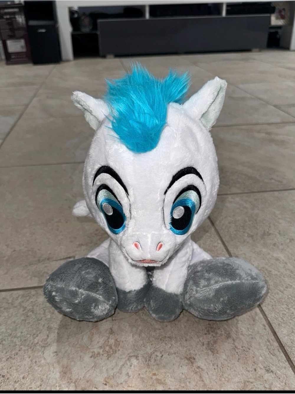 Disney Store Hercules Baby Pegasus Big Feet Plush